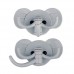 6pcs Self Adhesive Hooks Cloth Hanger -Decorative Wall Hooks Sticky Hooks for Keys Hats Towel  (6pcs Elephant) - B01M5F70RH
